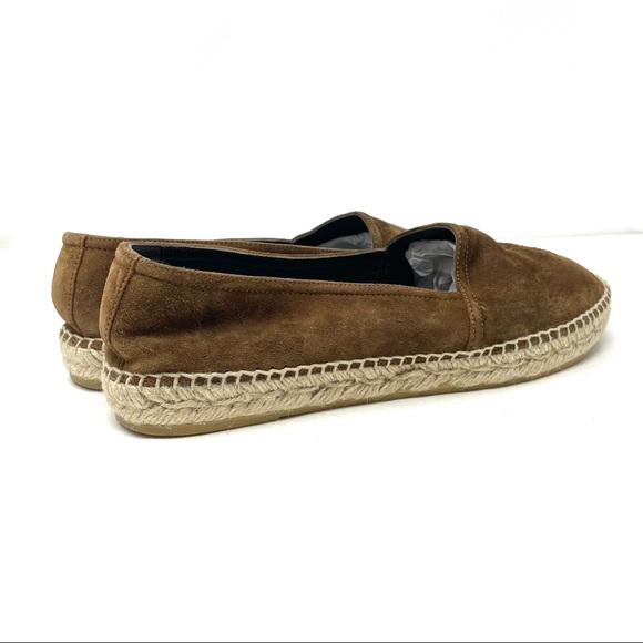 SAINT LAURENT brown suede espadrilles, 38.5 - Picture 8 of 13